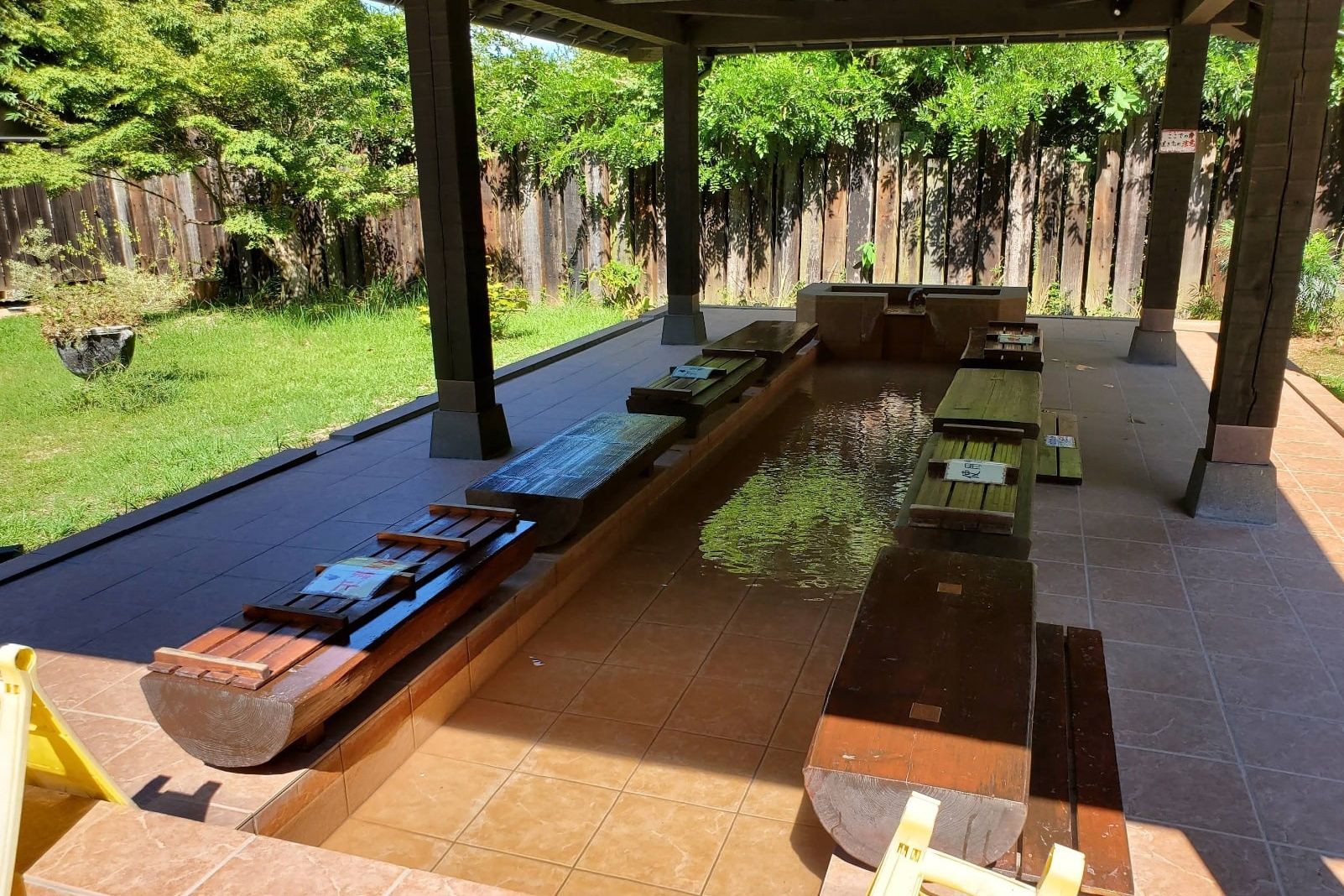 Chinoike Jigoku Foot bath