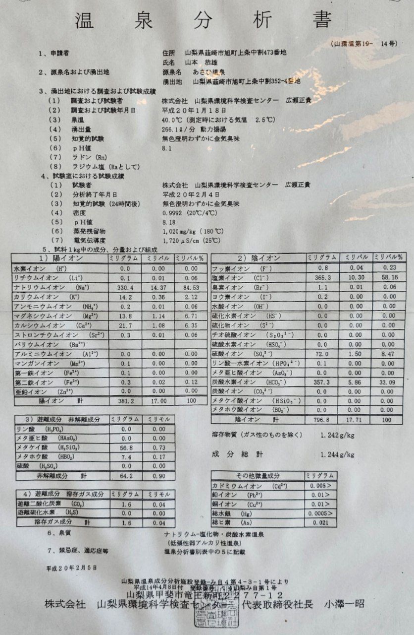 Nirasaki Asahi Onsen Nirasaki Asahi No Yu — photo 4