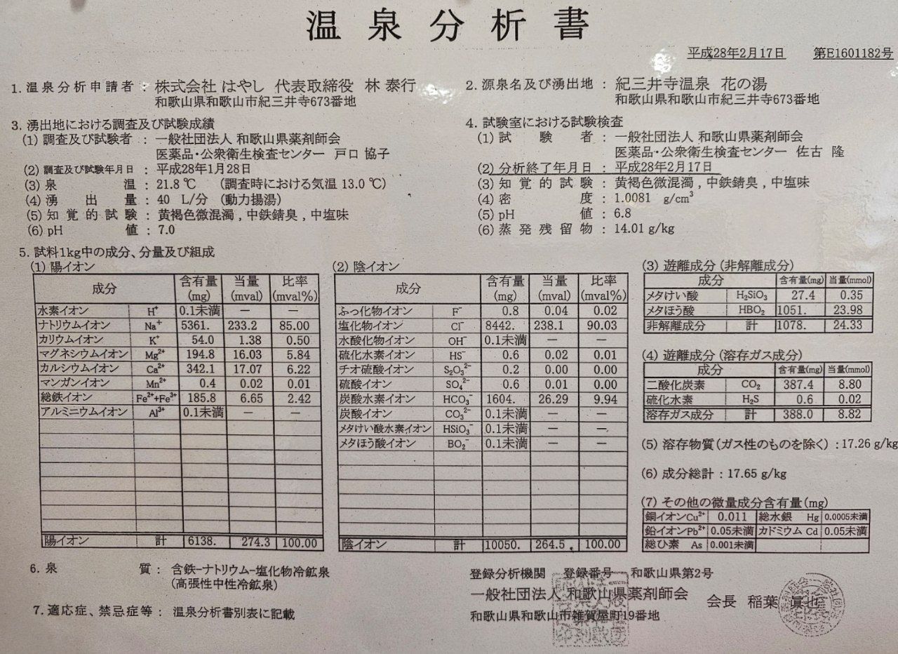 Tennen Kimiidera Onsen Hana No Yu Hayashi Dai Yokujō — photo 9